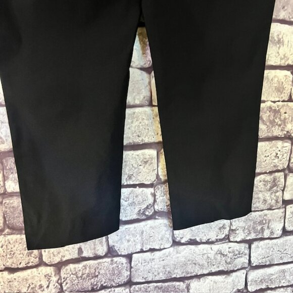 Chico's Black Pull On Crop Pants Size L - Picture 7 of 9